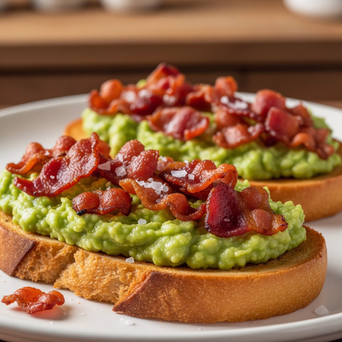 Avocado and Bacon Toast
