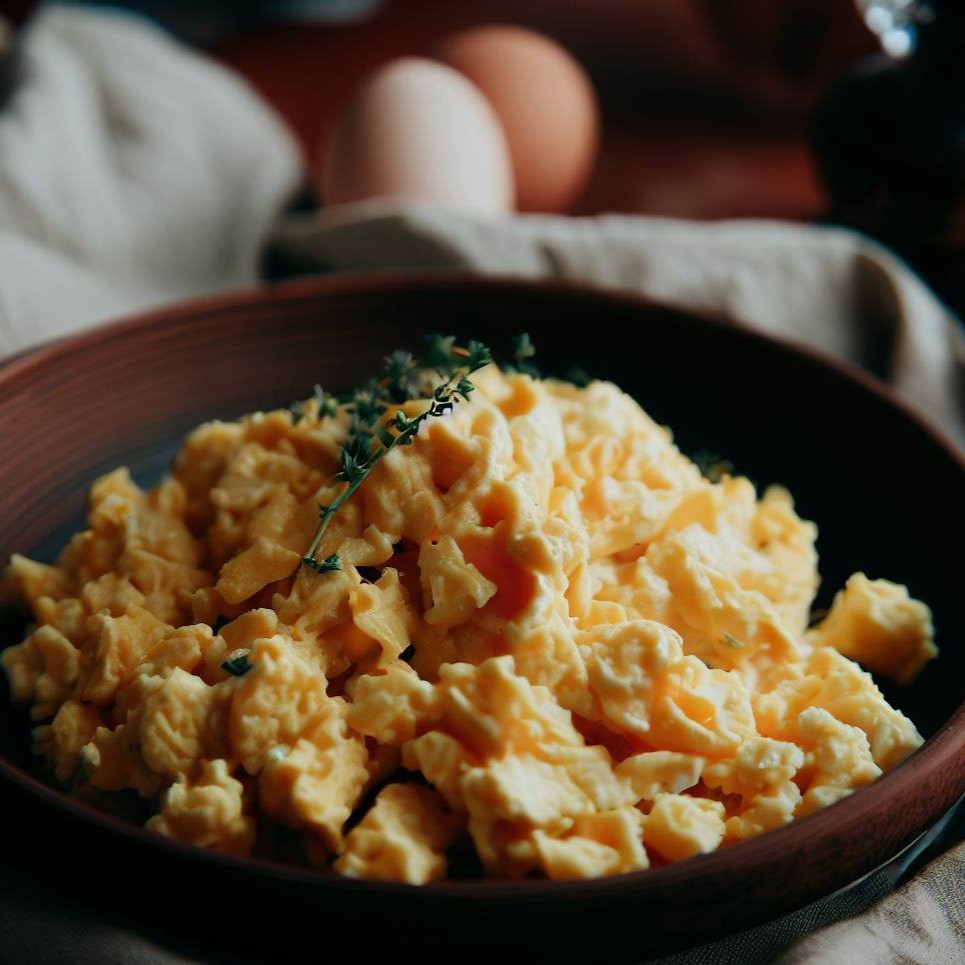 Simple and Delicious Scrambled Eggs Recipe