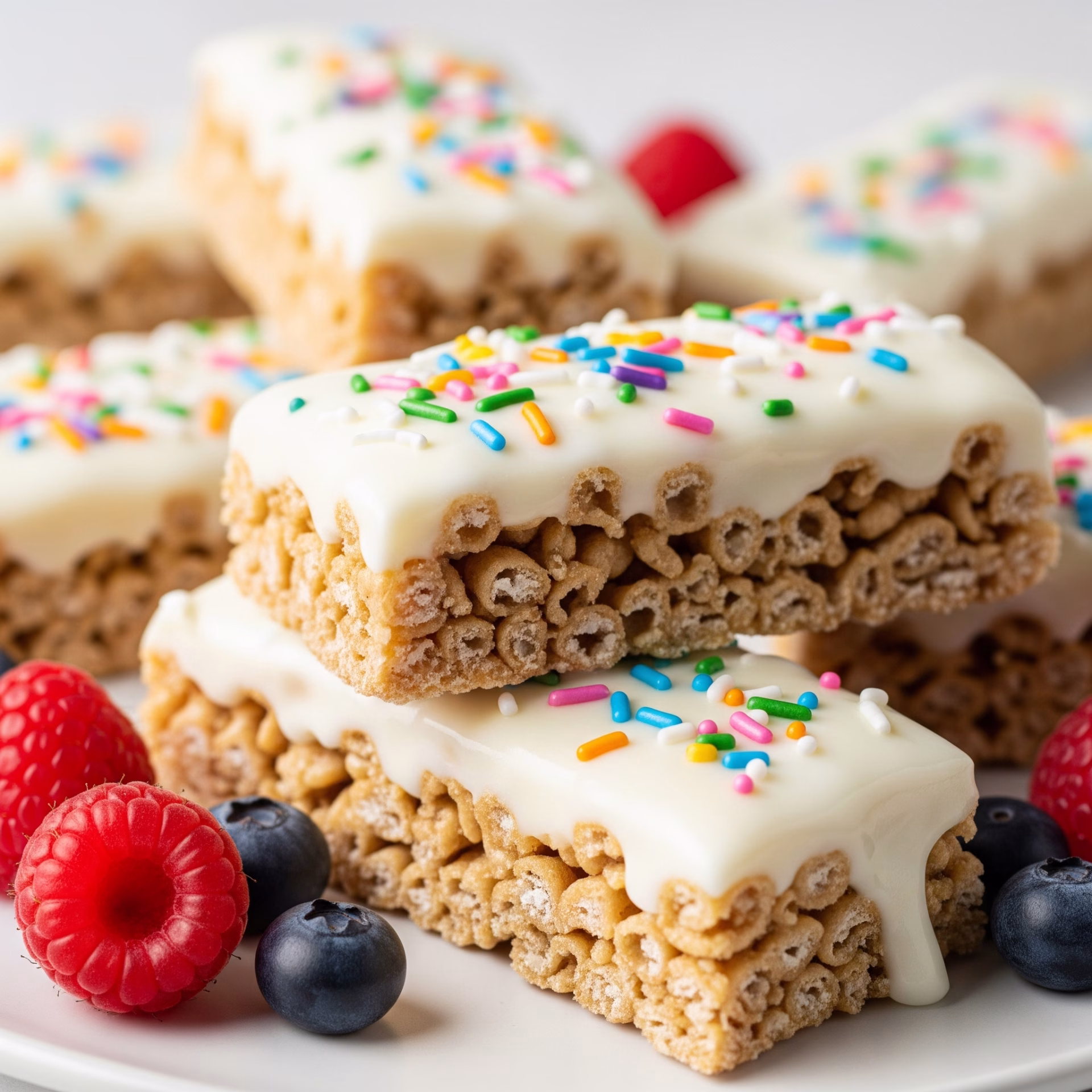 Yogurt-Covered Cereal Bars - cereal breakfast