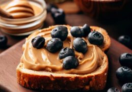 Almond Butter and Blueberry Toast Recipe