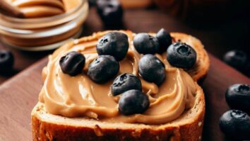 Almond Butter and Blueberry Toast Recipe