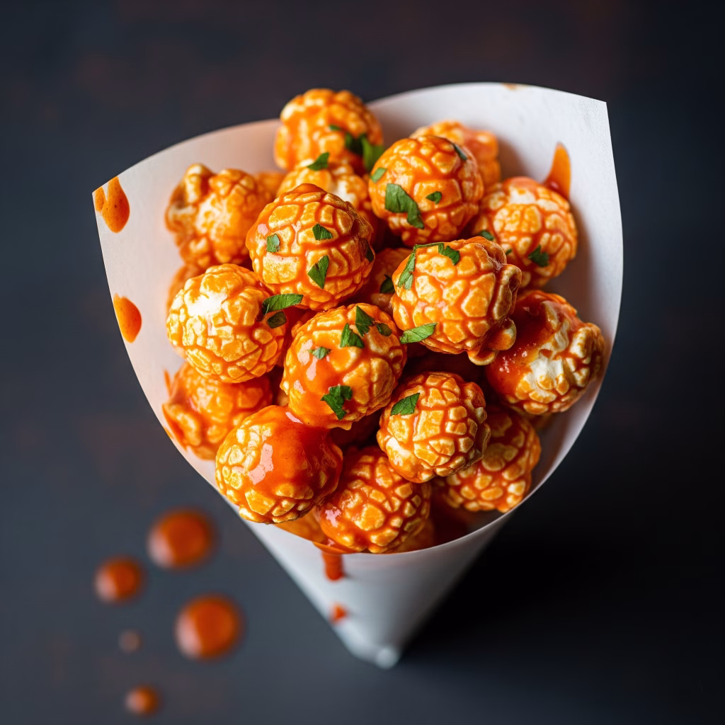 Spicy Buffalo Popcorn