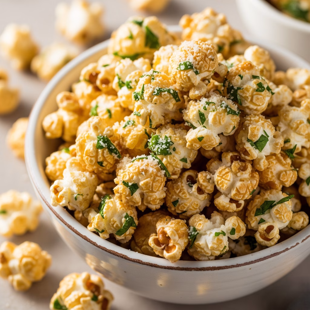Parmesan and Herb Popcorn