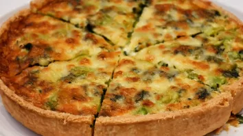 Coronation quiche recipe