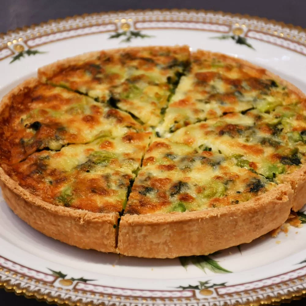 Coronation quiche recipe
