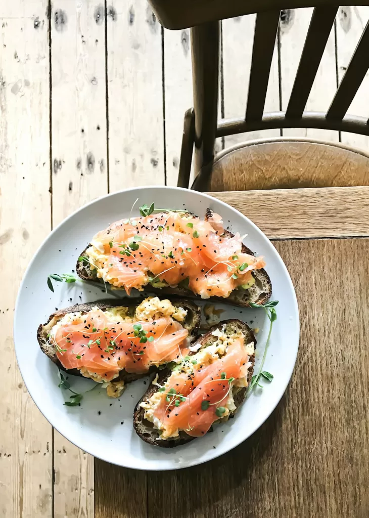 Salmon Cream Cheese Toast The Perfect Brunch Recipe