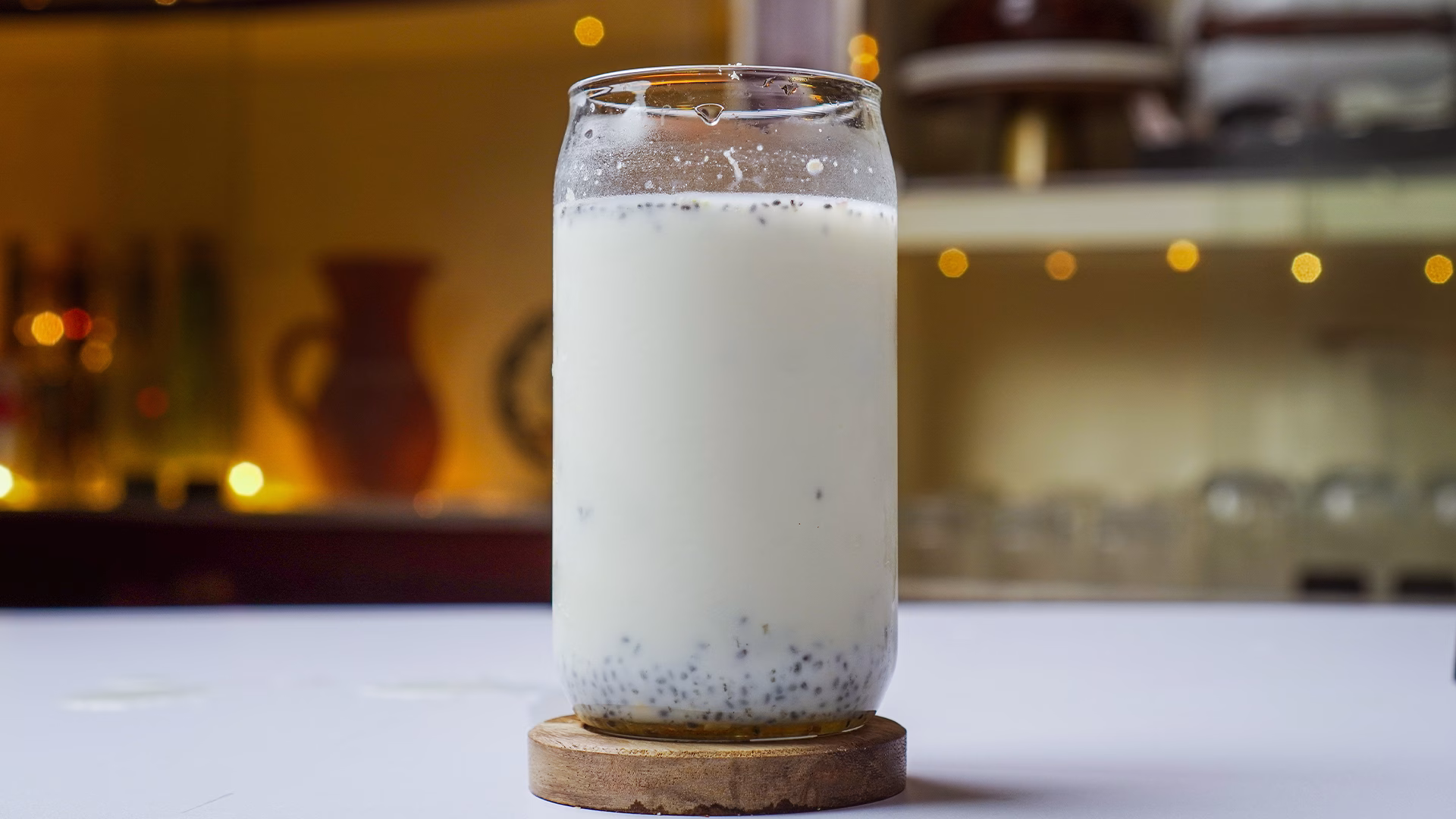 Paal Sarbath (Milk Sarbath) - A Refreshing Summer Drink
