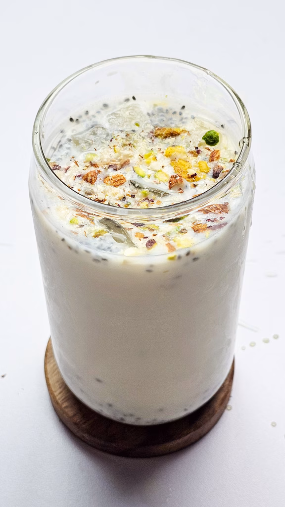 Paal Sarbath (Milk Sarbath) - A Refreshing Summer Drink