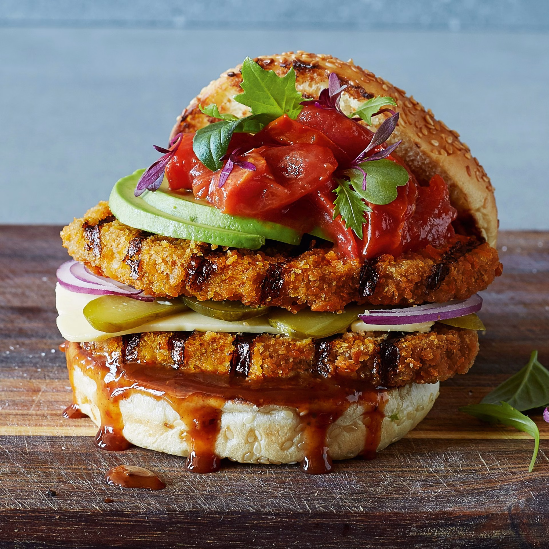 Chicken Schnitzel Sandwich