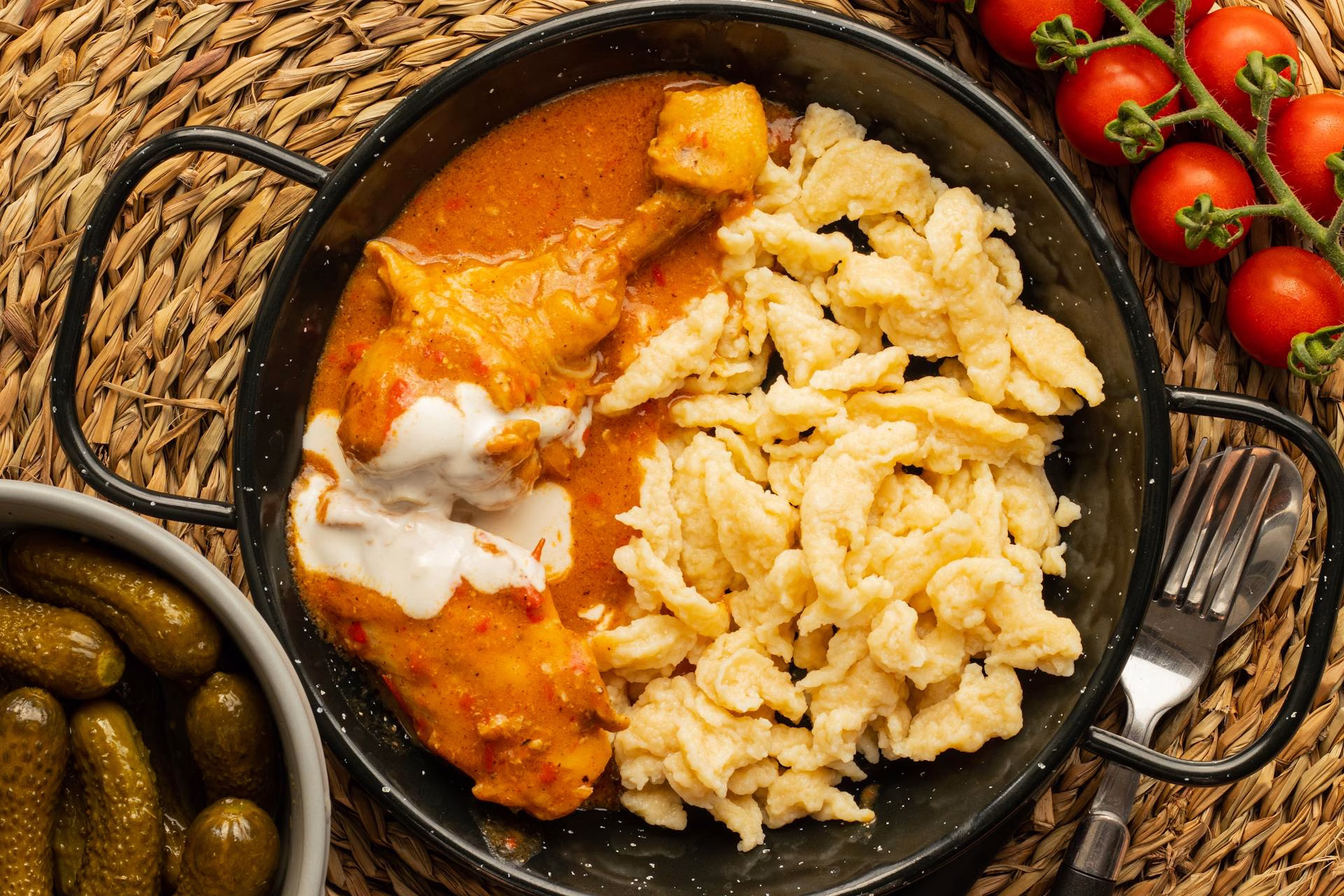 Chicken paprikash