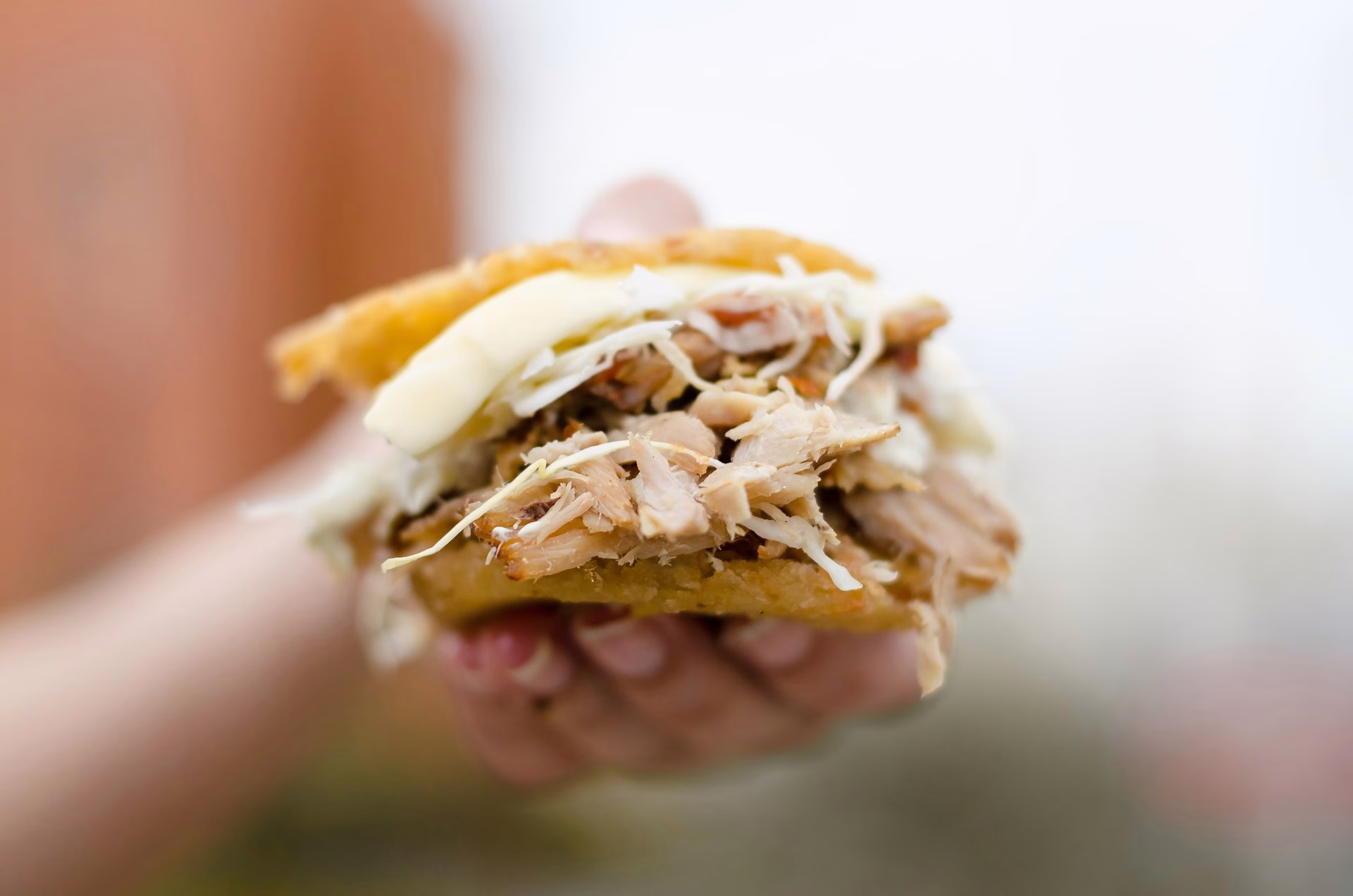 Colombian Arepas with Chicken