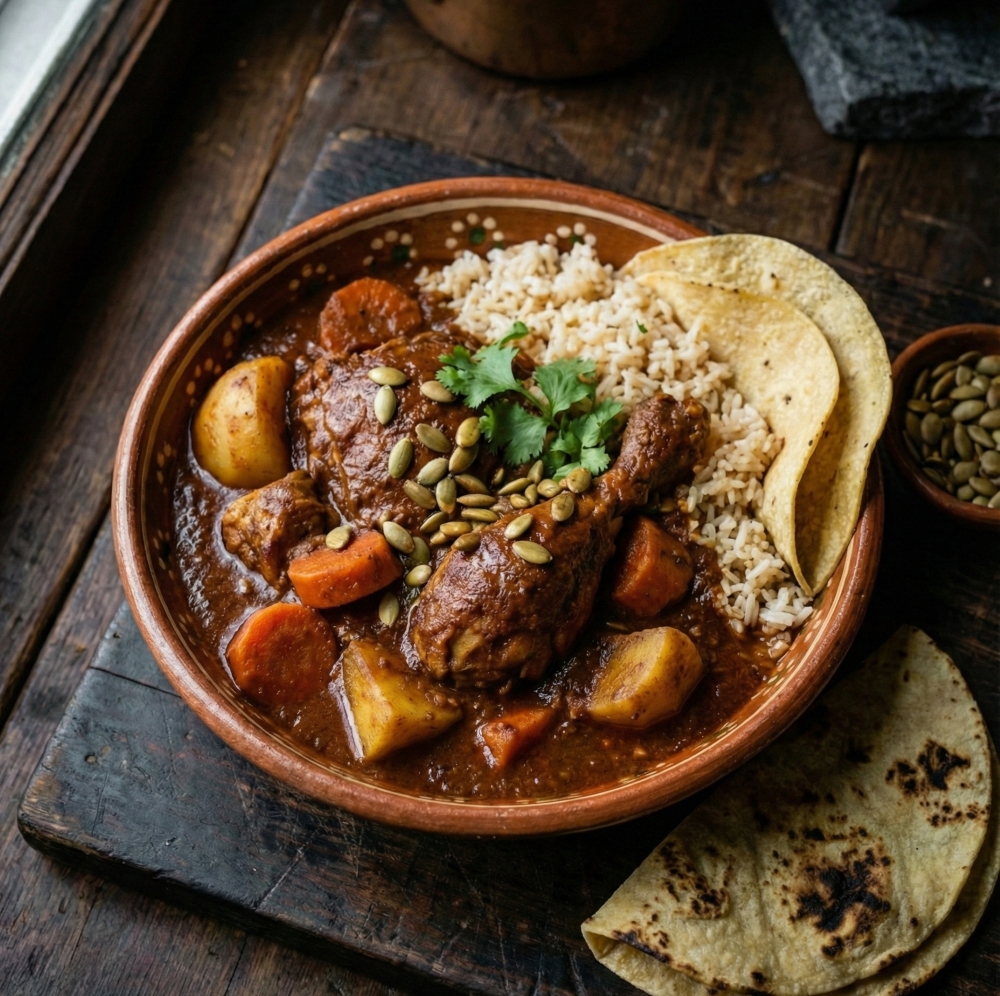 Guatemalan Pepian Chicken