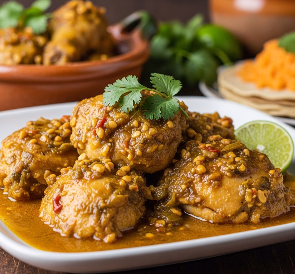 Guatemalan Pepian Chicken