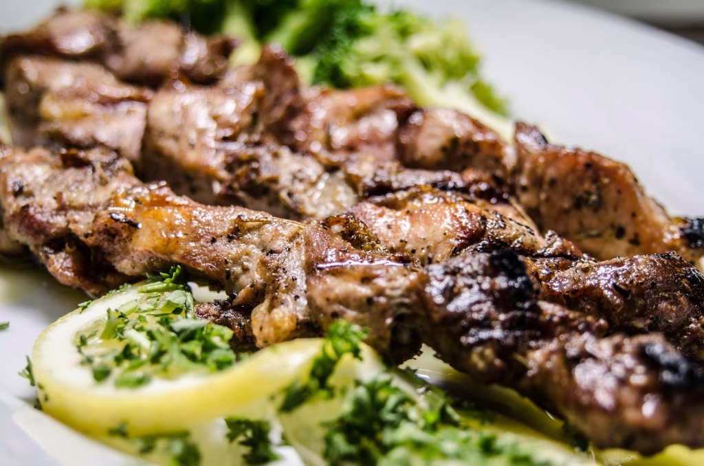 Moroccan Lamb Skewers