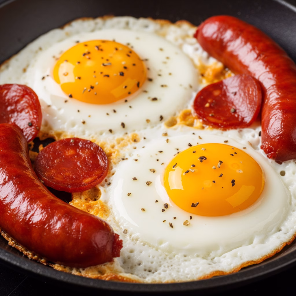 Spanish Chorizo & Eggs