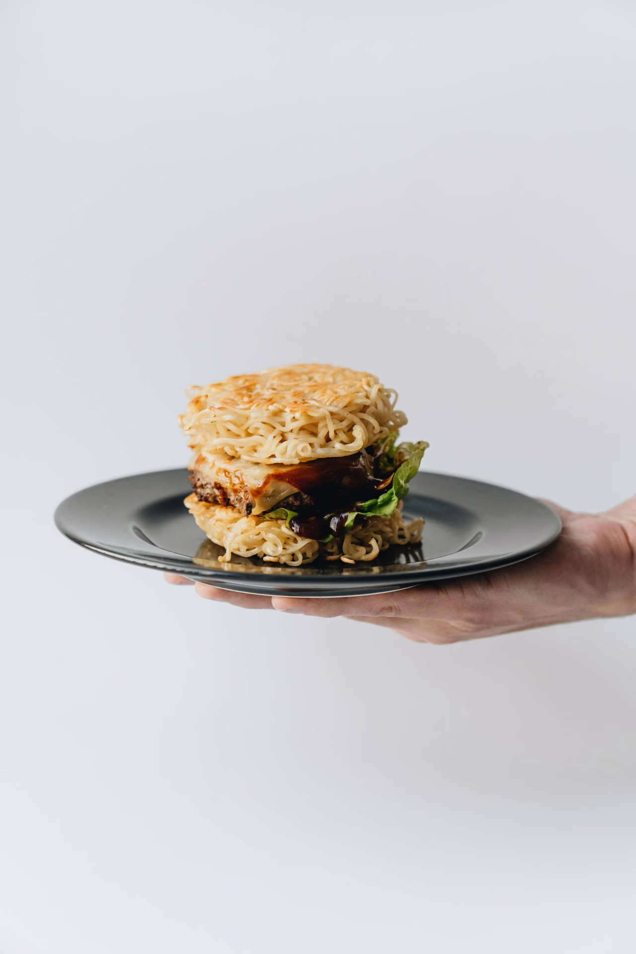 Spicy Ramen Burgers