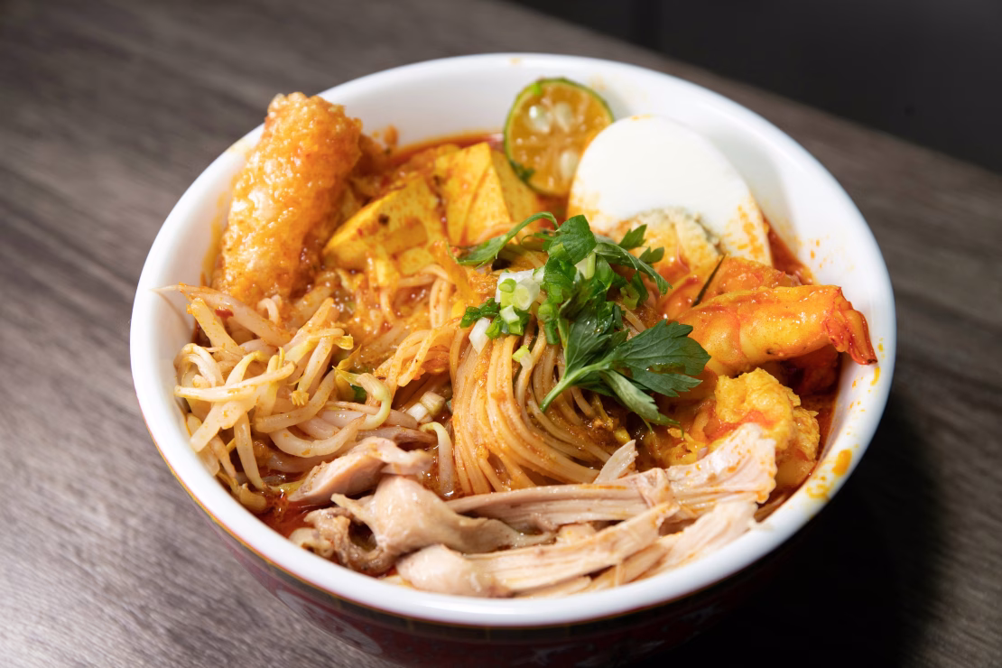 Malaysian Laksa with Chicken