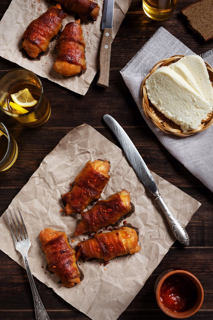 Prosciutto-Wrapped Chicken