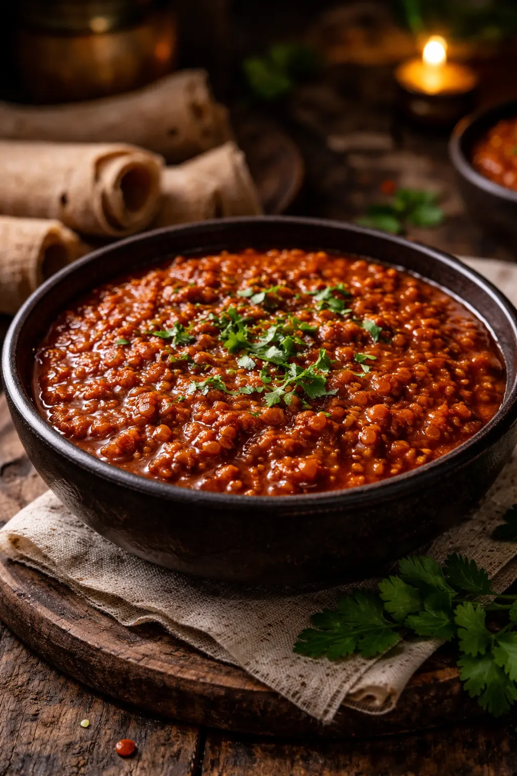 Ethiopian Misir Wot (Spicy Red Lentils)