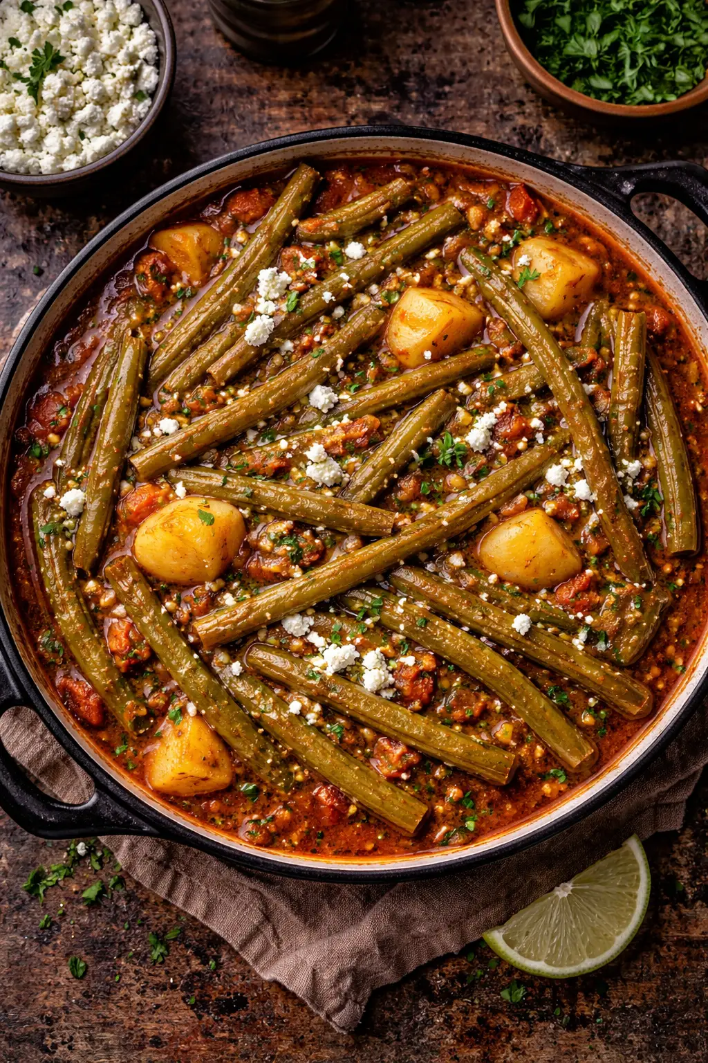 Greek Fasolakia Lathera